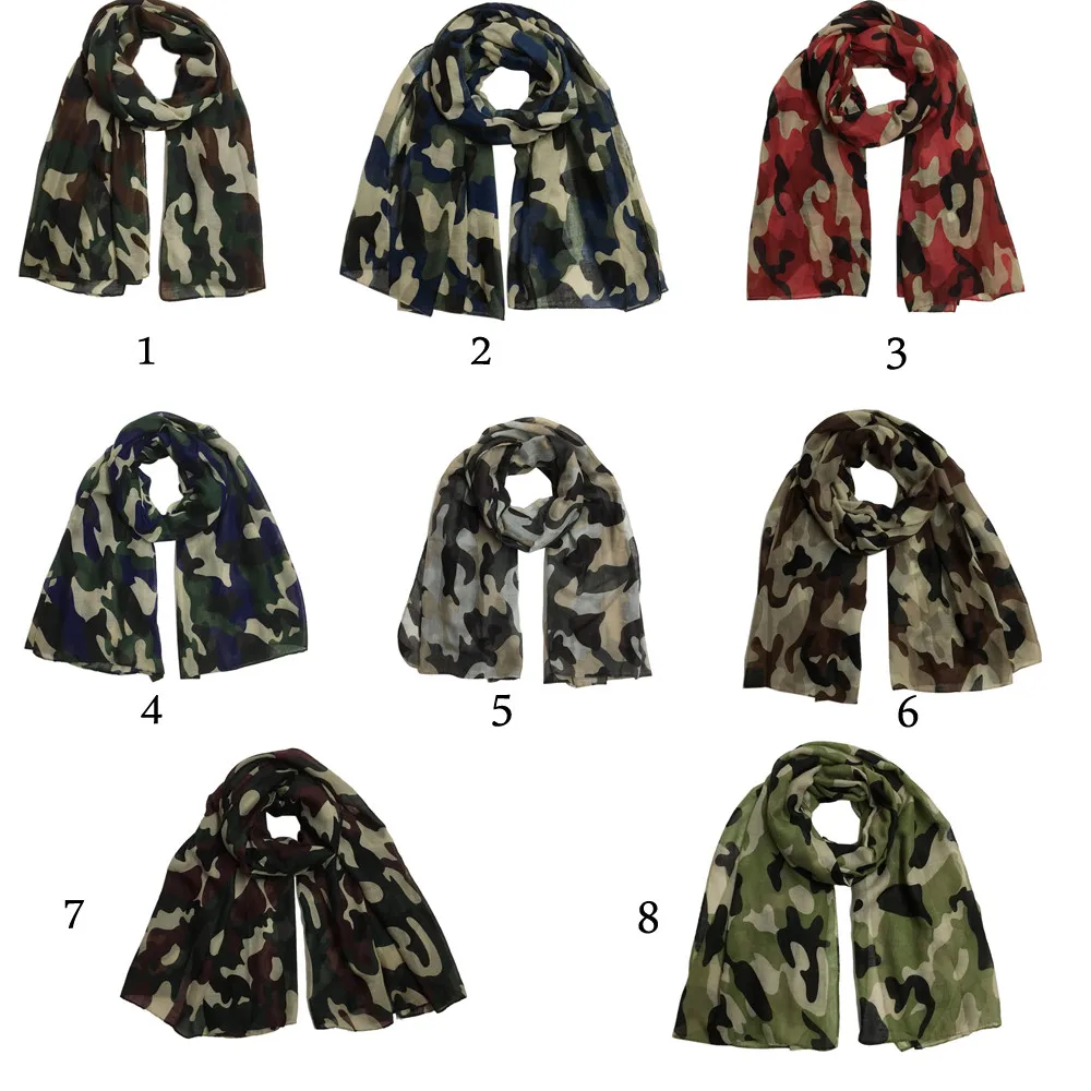 2020 новый осенне зимний женский модный Камуфляжный платок пашминовый палантин