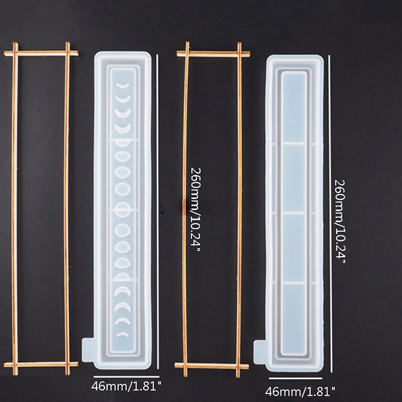 

DIY Resin Mold Storage Box Fragrance Moon Phase Moon Star Resin Mold Incense Box Silicone Mold Jewelry Storage Home Decoration