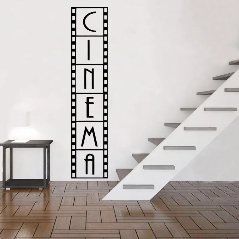 Виниловые наклейки на стены Стикеры арт пленка Кино Декор Водонепроницаемый