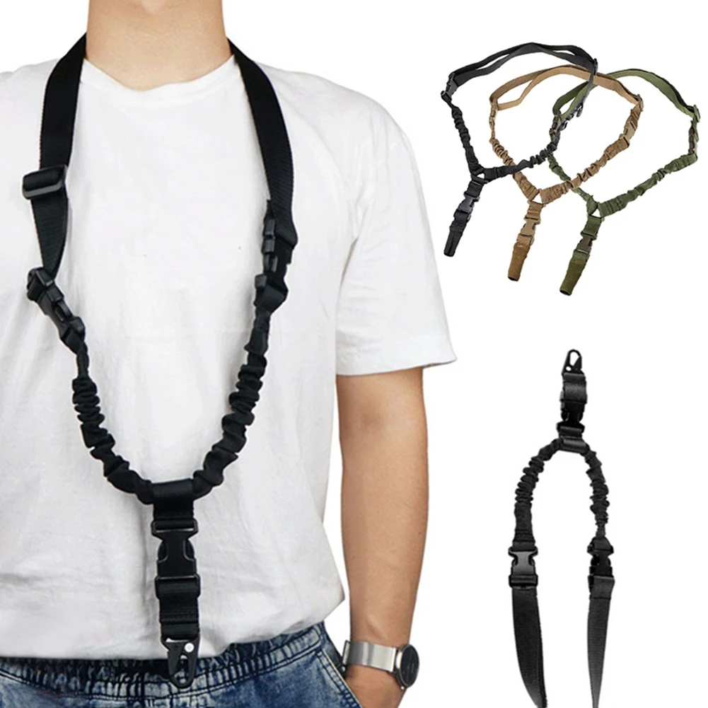 

Nylon Adjustable Belt for Outdoor Hunting Sports Rifle Shoulder Sling Strap Camping Harness Accessories