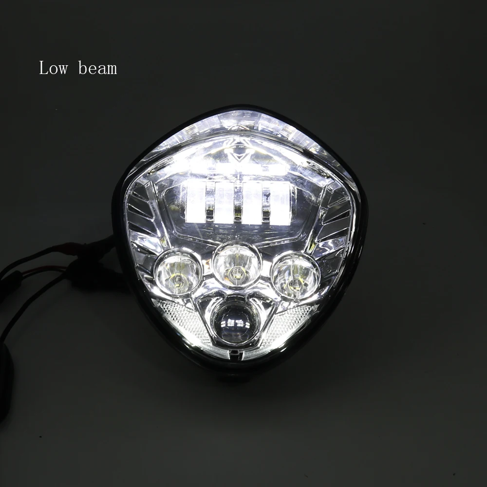 60 Вт светодиодный фонарь для мотоцикла Виктории 2007 2015 Touring and Bagger с пулевым стилем