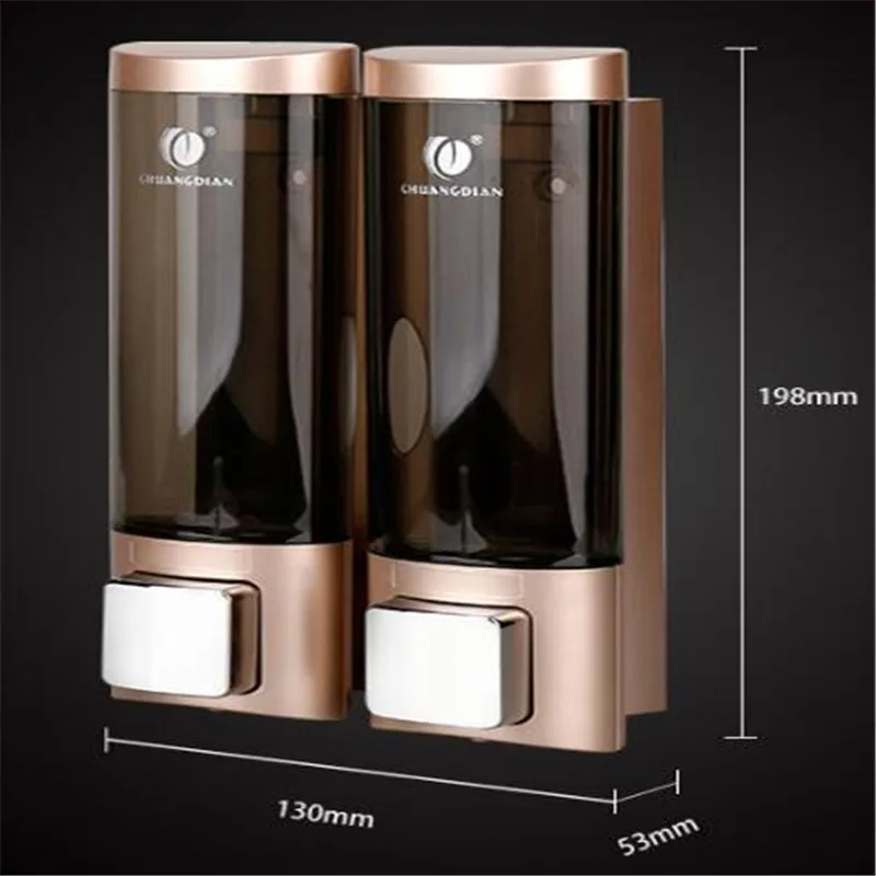 Диспенсер для мыла настенный дозатор жидкого АБС-пластика и шампуня кухни