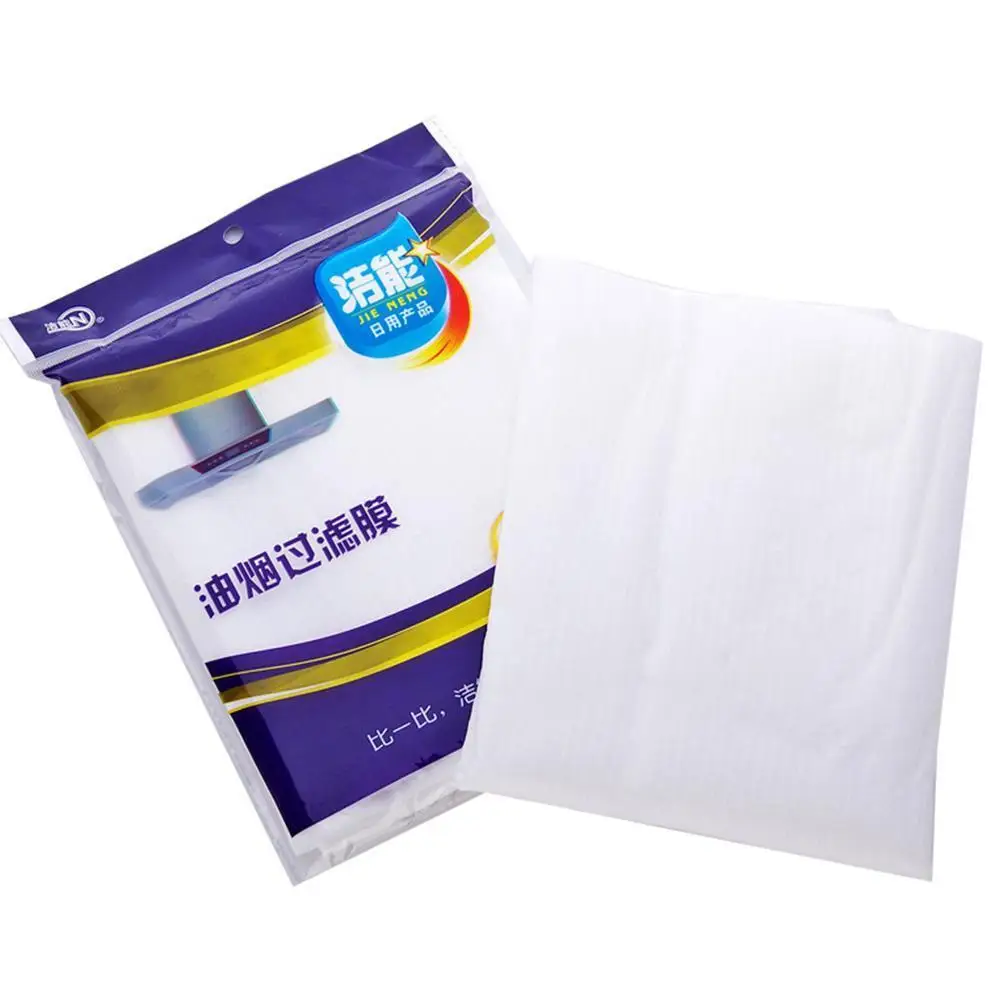 

12pcs/Set Kitchen Oil-Absorbing Paper Clean Cooking Nonwoven Range Hood Attract Oiled Filter Paper Kitchen Oil Filter Papers