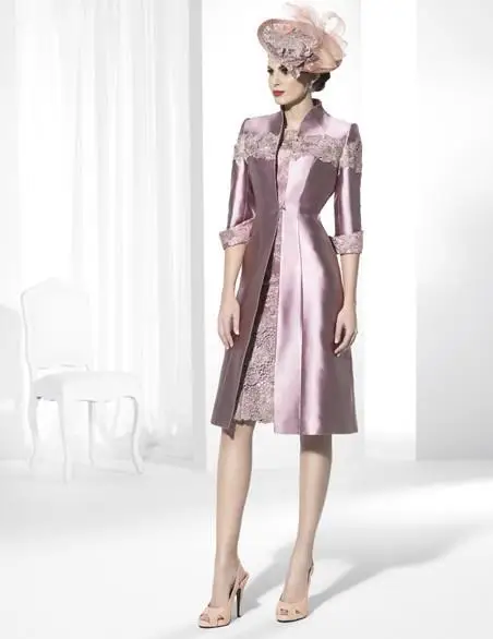 Женское короткое платье для матери невесты с жакетом | Свадьбы и торжества