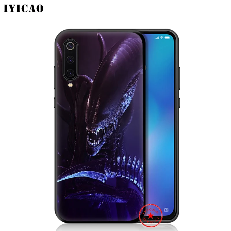 Мягкий чехол IYICAO Alien Vs Predator для Xiaomi Mi 10 A3 A2 Lite A1 CC9 CC9E 9T 9 8 6 SE Pro F1 Max 3 5X 6X MiA1 MiA2 |