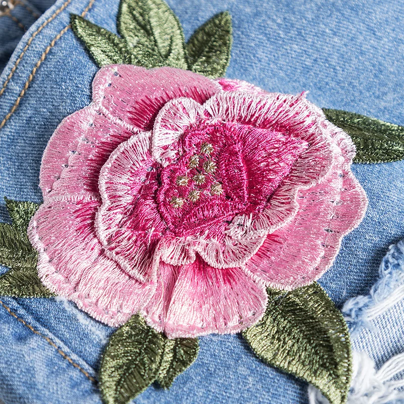 2020 летние модные женские шорты свободного кроя с дырками короткие джинсовые