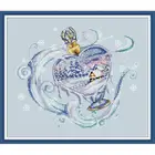 Набор для вышивки крестом холодное время года, пейзажный узор 14CT11CT, набор для шитья, Китайская вышивка, украшение для дома