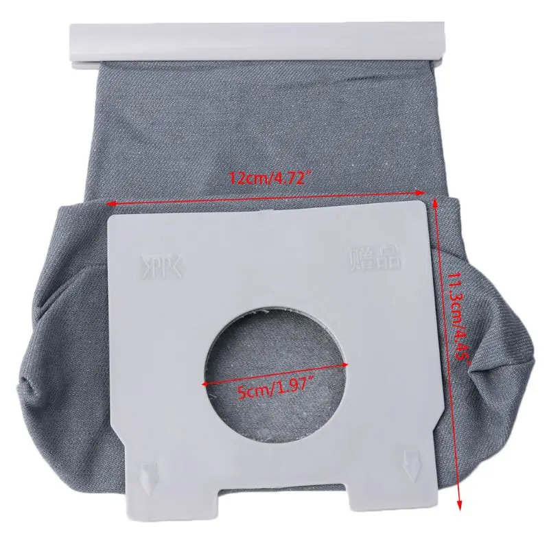 

Washable Non Woven Cloth Vacuum Cleaner Bag Reusable Dust Bags For MC-CA291