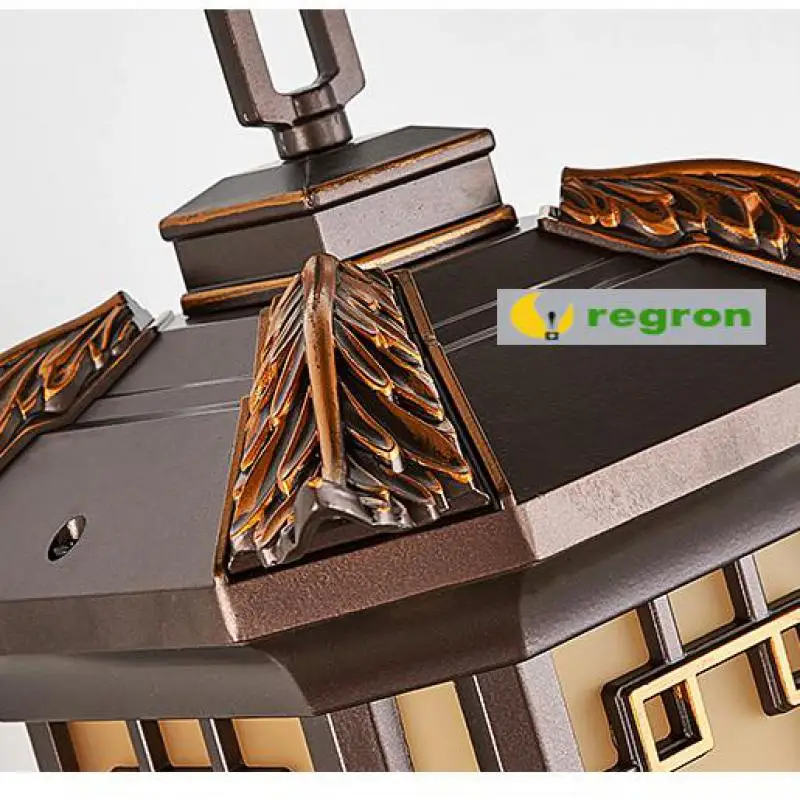 Новейший популярный Ретро наружный Настенный светильник водонепроницаемый