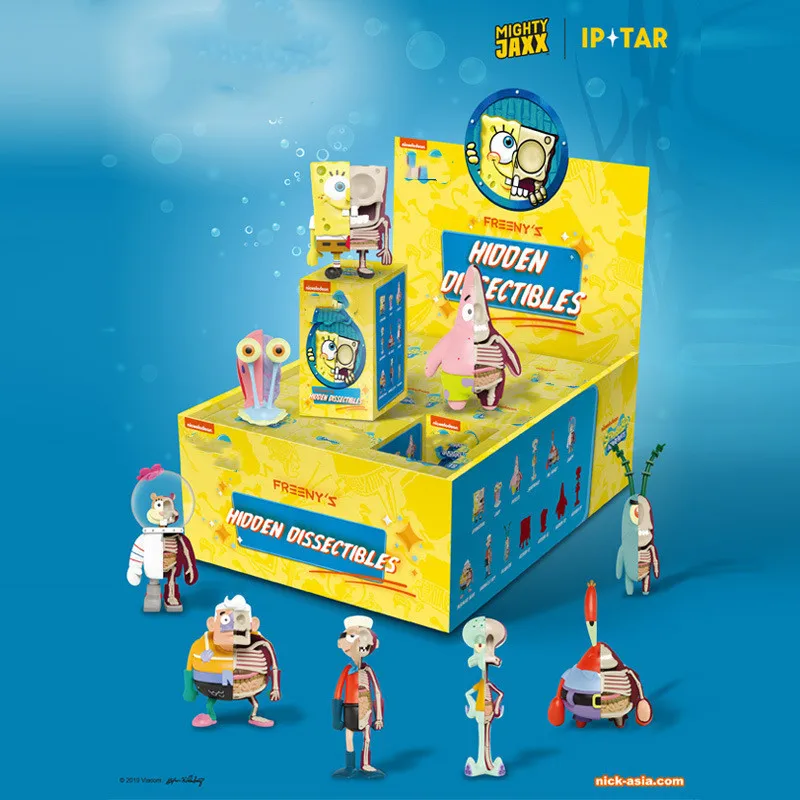 

Original Powerful Jack Patrick Star Cuttlefish Bob Series Blind Box Toy Doll Random A Cute Anime Character Gift Free Shipping