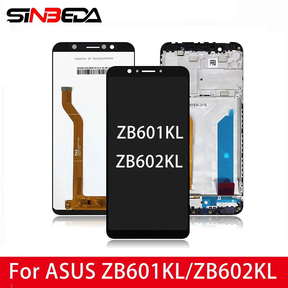 Оригинальный сенсорный ЖК экран 5 99 дюйма для ASUS Zenfone Max Pro ZB601Kl (M1) ZB602KL дигитайзер в