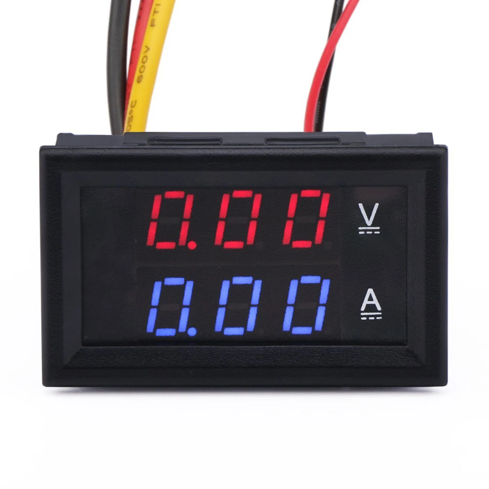 DC 100V 10A измеритель тока двойной дисплей измерения легко использовать вольтметр