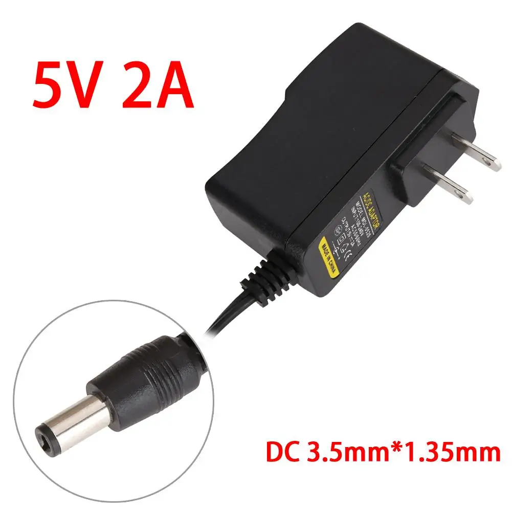 AC 110-240V to DC 5V 2A настенное зарядное устройство адаптер 3 5 мм * 1 35 питания конвертер