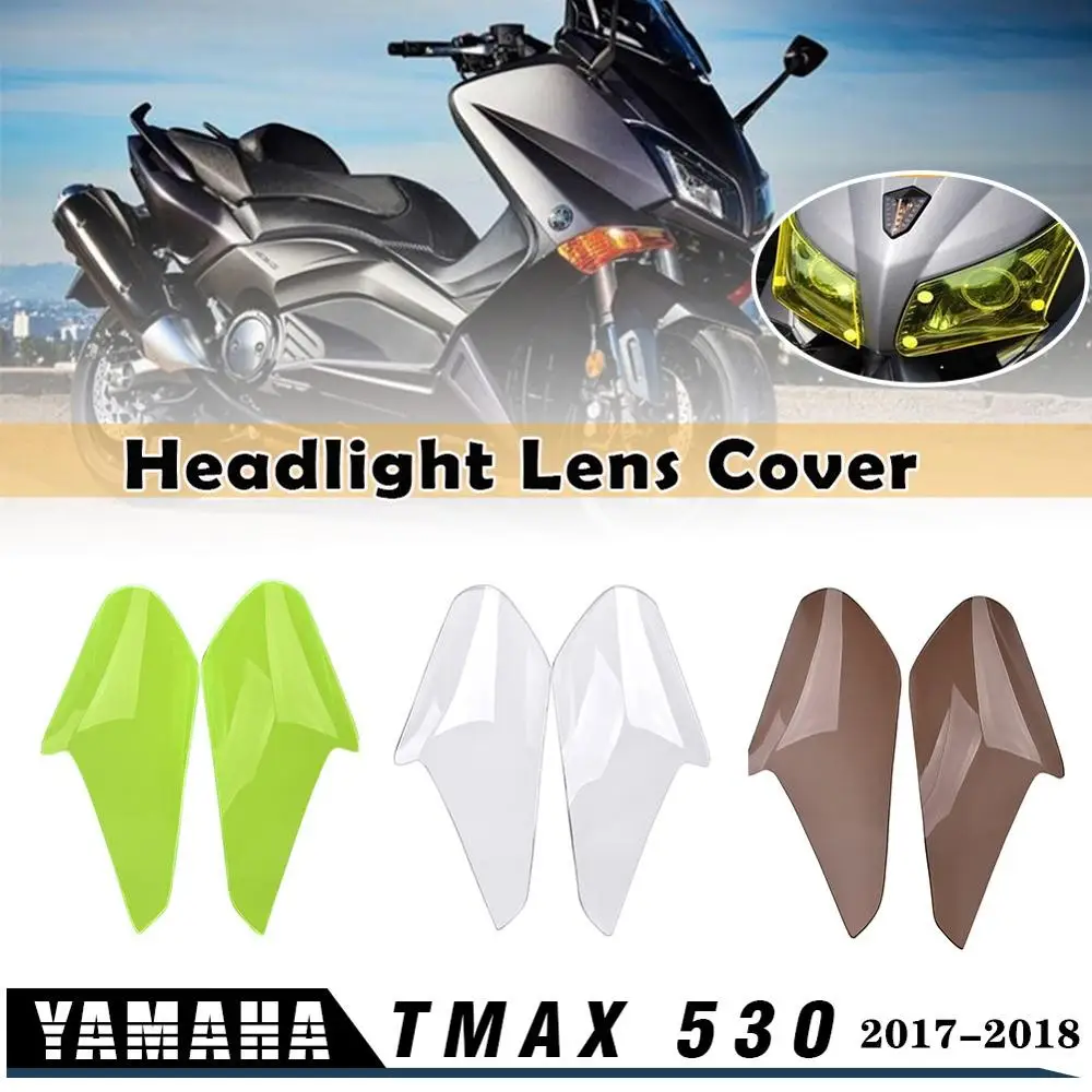 Протектор мотоциклетной фары из АБС пластика для защиты экрана от лампы Yamaha Tmax 530