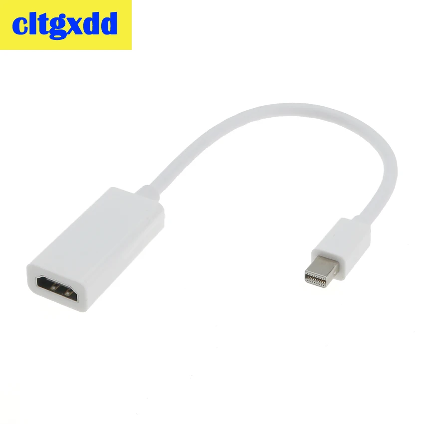 

cltgxdd Mini DisplayPort Display Port DP to Hdmi-compatibl Adapter Converter Cable For Mac Macbook Pro Air Notebook For Thinkpad
