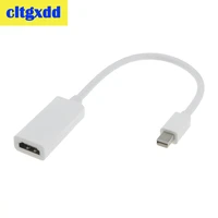 cltgxdd mini displayport display port dp to hdmi compatibl adapter converter cable for mac macbook pro air notebook for thinkpad