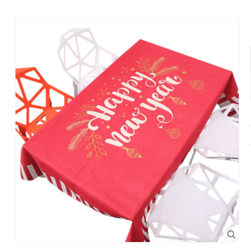 

New Year Festivals Series Tablecloth Tablecloth Coffee Table Cloth Cover Towel