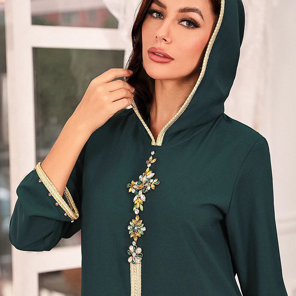 

Abaya Dubai Turkey Muslim Fashion Hijab Dress Islam Clothing African Long Dresses For Women Robe De Moda Musulman Djellaba Femme