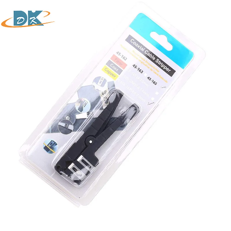 

UTP/STP Cable Stripper 45-165 ftth Fiber Loose Tube Transverse Fiber Optic Buffer Tube Coaxial Cable Stripper Coax Stripping