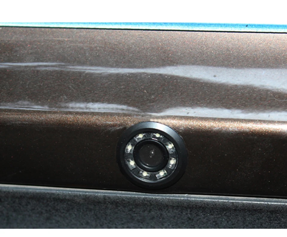 Smartour Автомобильная камера заднего вида 4," Автомобильный монитор TFT lcd парковочная система заднего вида для резервной камеры поддержка VCD DVD обратное изображение