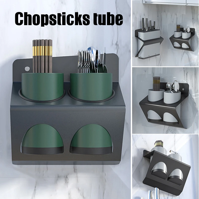 

Chopstick Organizer Set 201 Stainless Steel Cutlery Caddy Tableware Draining Rack Stand FP8