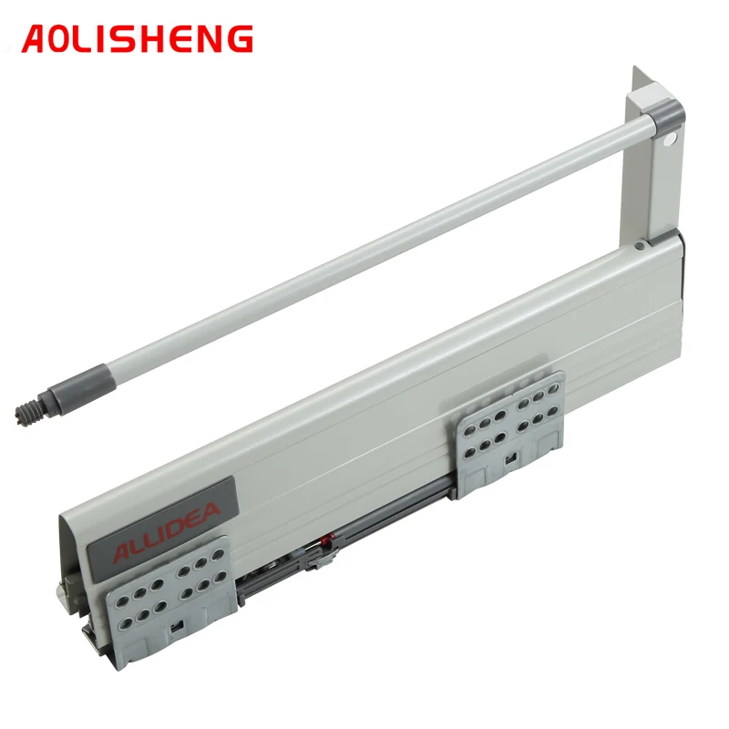 AOLISHENG 35 кг тяжелая нагрузка полный удлинитель двойная стена самозакрывающийся