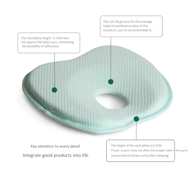 Детская подушка мягкая детская ортопедическая для коррекции фигуры Подушка сна