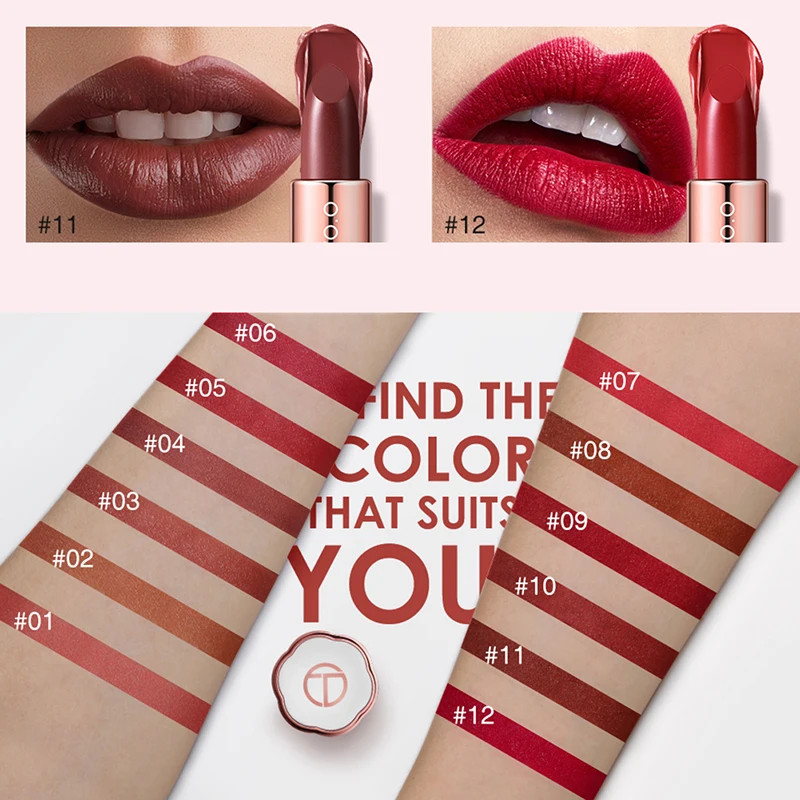 Шелковый пигмент для губ красивая увлажняющая блестящая помада долговечная