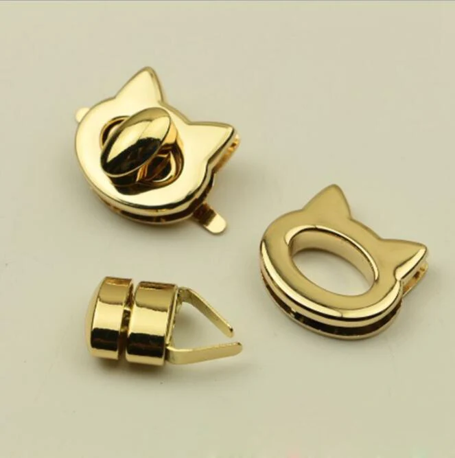 (10 шт./лот) металлическая фурнитура для ручных сумок и кошельков застежка в форме