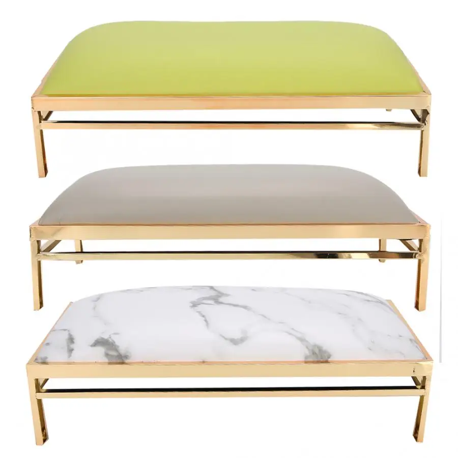 

Manicure Table Nail Art Hand Pillow PU Leather Manicure Arm Rest Cushion for Nail Art Salon Home Manicure Nail Art Hand Cushion