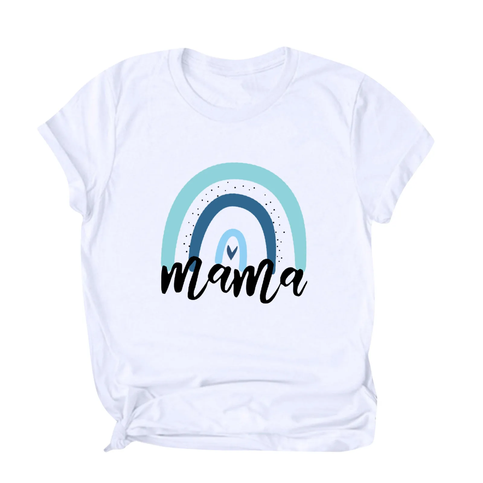 Футболка женская в стиле Харадзюку топ с круглым вырезом и коротким рукавом