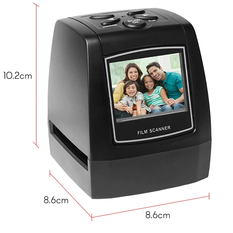 Портативный сканер пленки с высоким разрешением 135 35 мм слайдер конвертер для