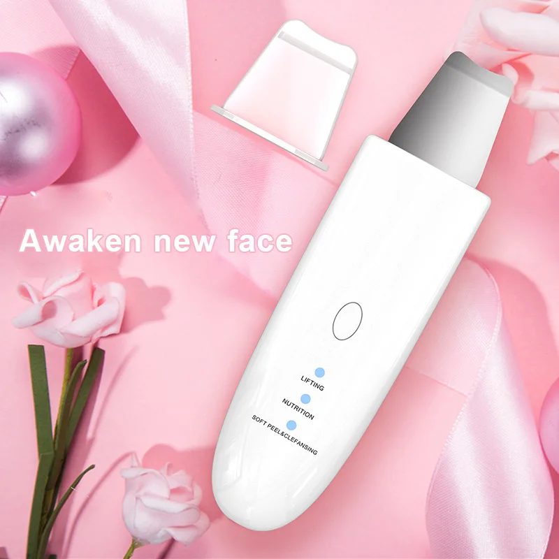 Скруббер для лица шпатель удаления черных точек очиститель пор пилинг Массажер