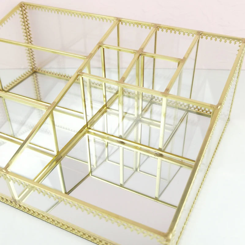 

Makeup Organizer Jewelry Box Multifunction Display Case Lipstick Nail Polish Display Stand Makeup Brush Storage