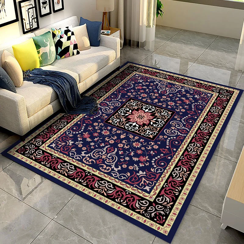 

Mo Living Room Carpet European Classical Carpet 3D Printing and Dyeing Model Room Full of Carpet Living Room Decoration