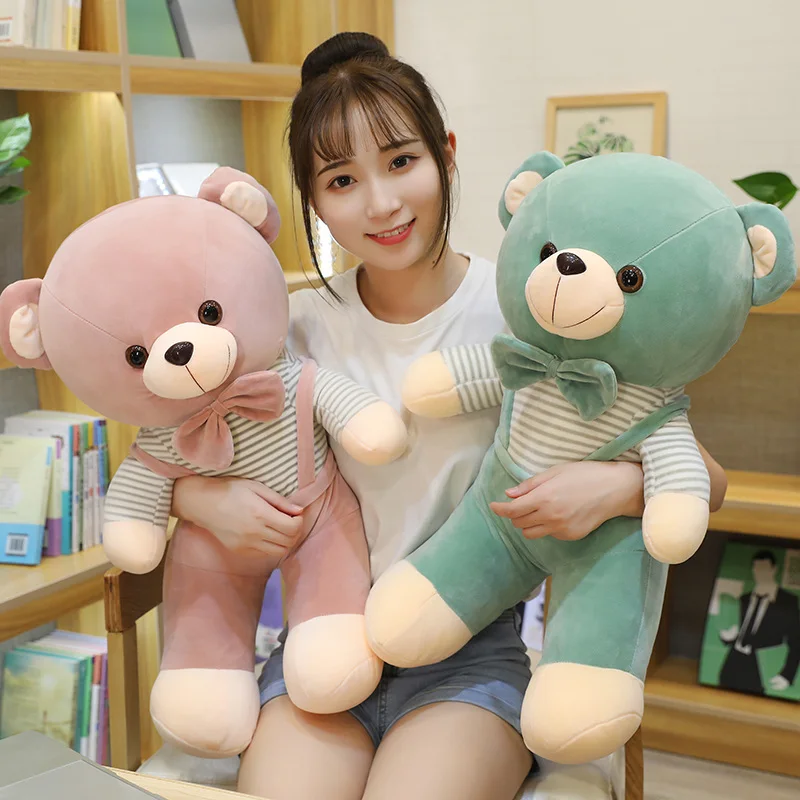 

32-62CM Huggable Cute Teddy Bear Doll Stuffed Animal Plush Toys for Children Girl Boy Kids Gift Soft Cartoon Christmas Presents