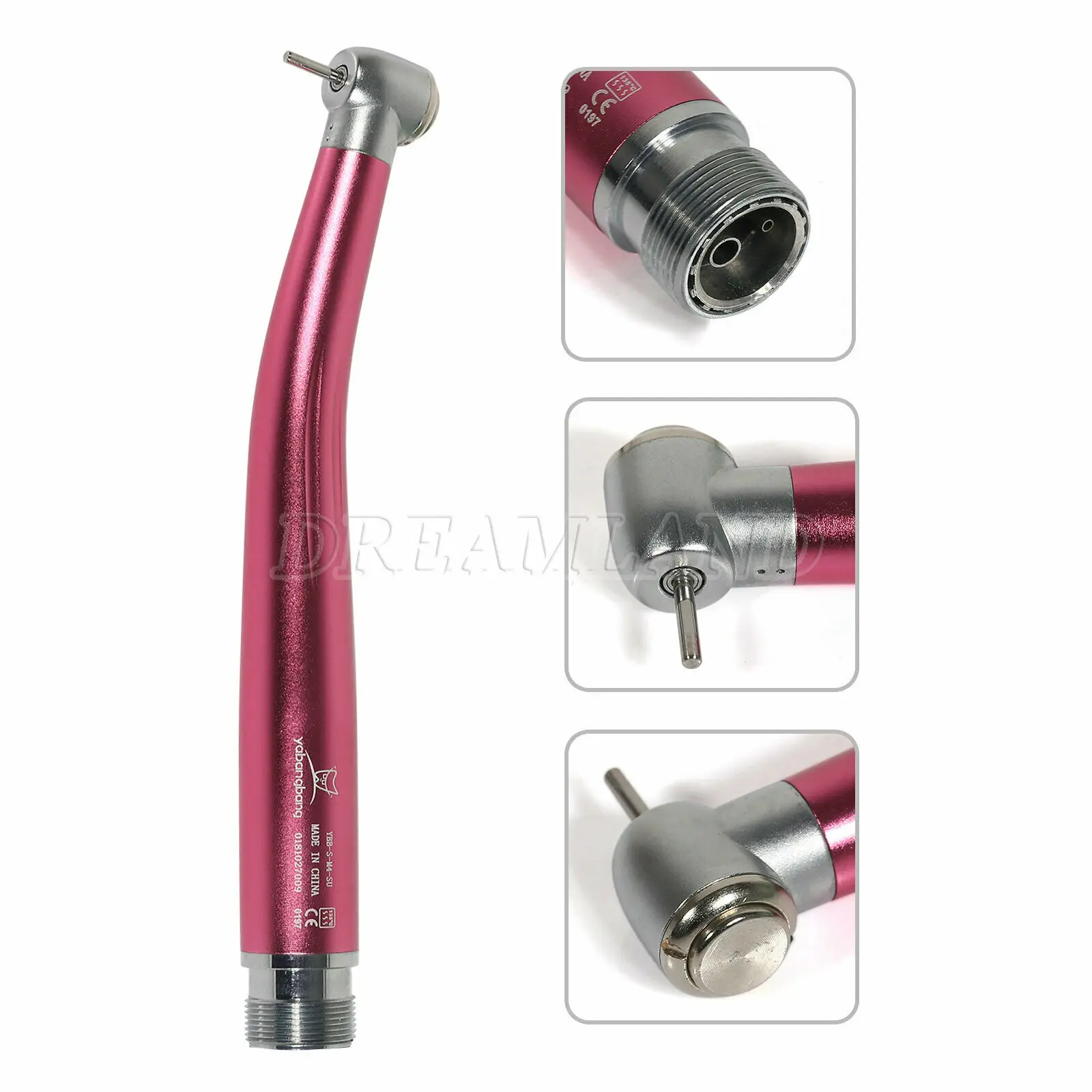 

7 Colors NSK Pana Max Style Dental High Speed Turbine Handpiece Standard Head Cartridg Single Water Spray Push Button 2/4Holes
