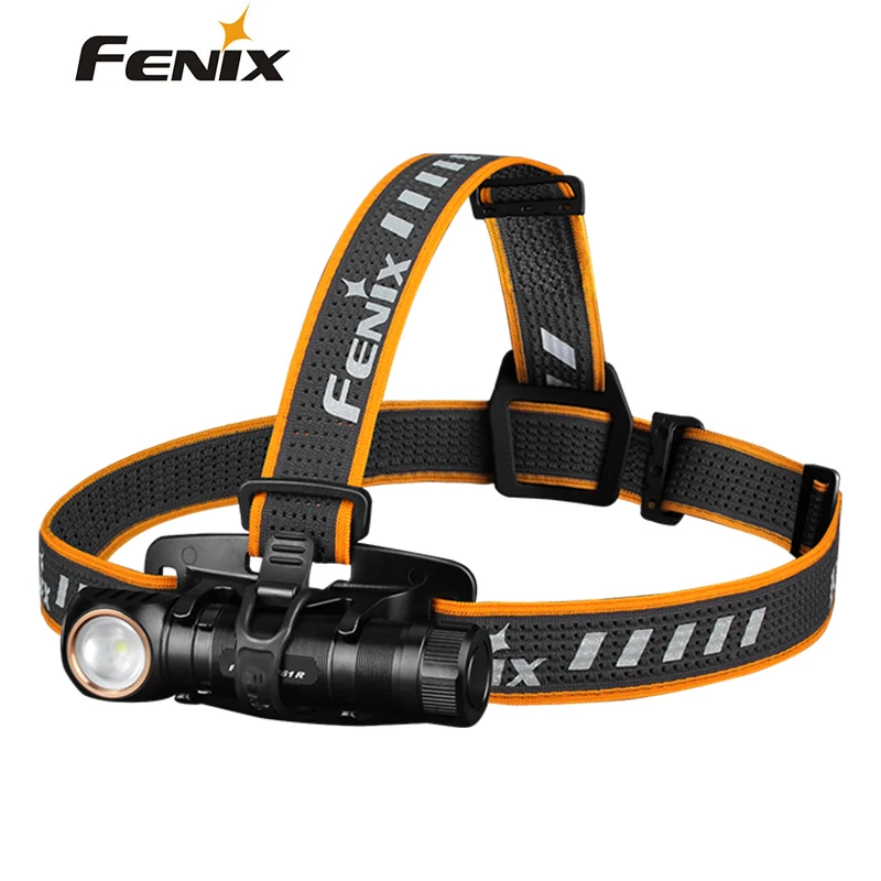 Многофункциональный налобный фонарь FENIX HM61R 1200 люменов фонарик для улицы
