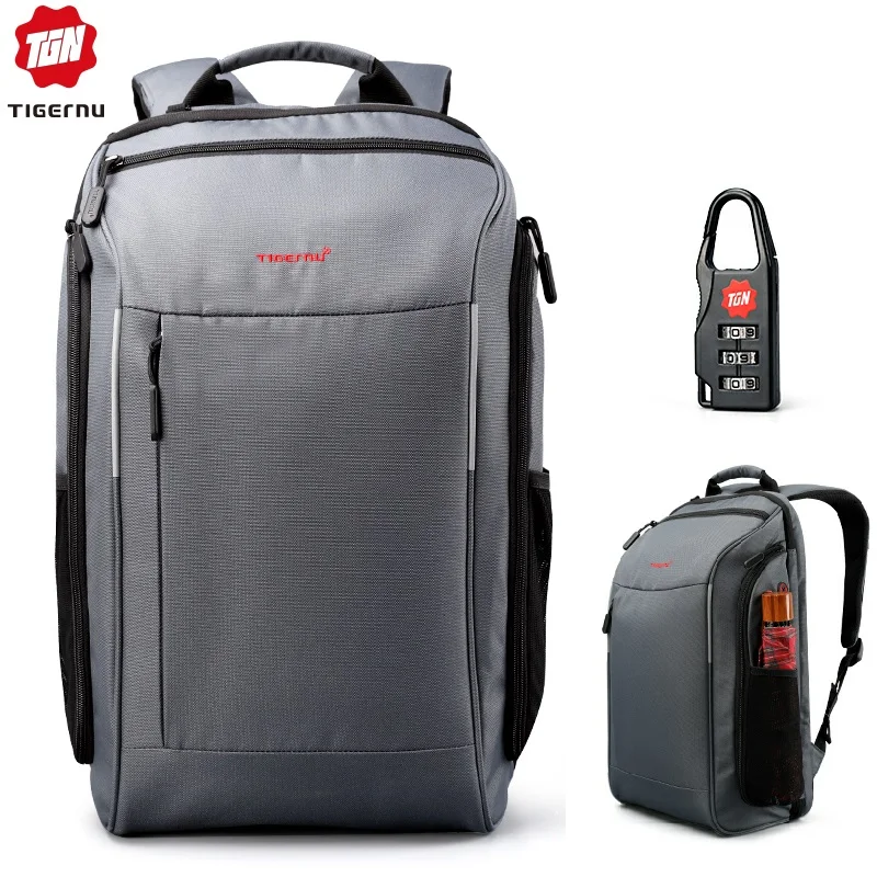 Tigernu Марка 15.6 дюймов Ноутбук Рюкзак Женщины Мужчины водонепроницаемый Рюкзаки