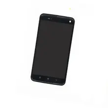Used and Tested LCD Display and Touch Screen Digitizer Assembly+front Frame for Lenovo S930 Cell Phone