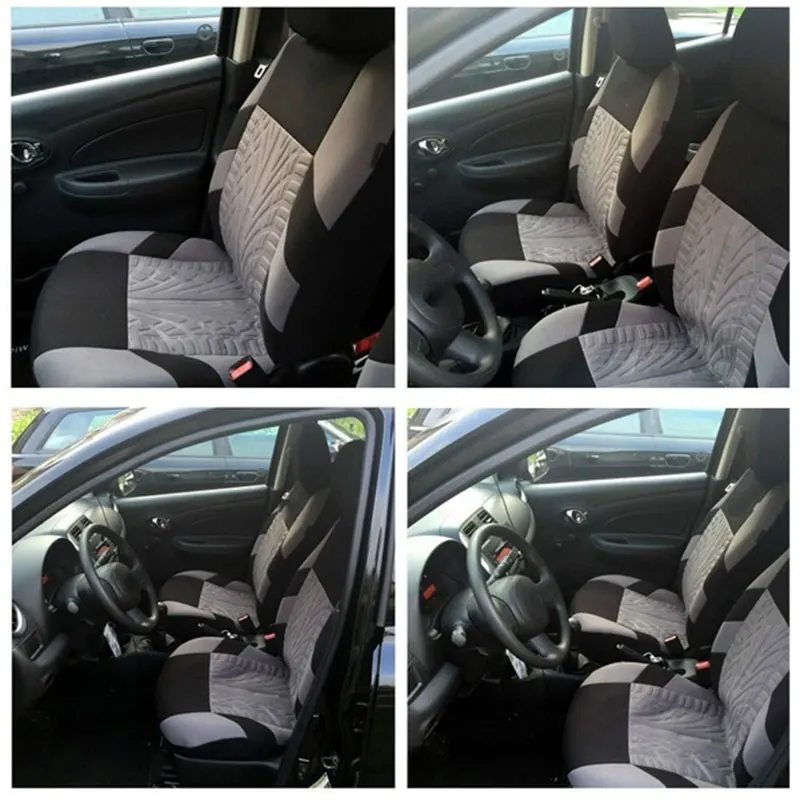 4 шт. 2 seaters Чехлы для автомобильных сидений набор универсальных подушек с