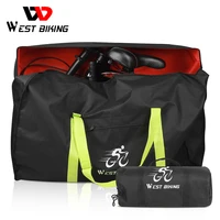 west biking bike cover storage bag fit for 1416202627 5 inches 700c folding bike portable thicken travel carry loading bags