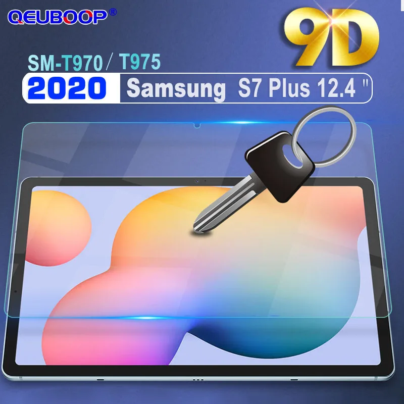Закаленное стекло 9D для Samsung Tab S7 Plus 2020 T970 защитная пленка экрана Galaxy tab 12 4 SM T975 T976