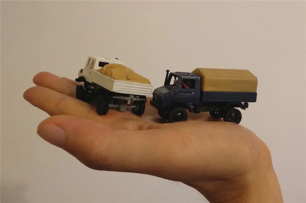 DasMikro автозапчасти Das87 DS87E06 6 мм Двигатель, полая чаша 4WD Unimog грузовик металлический шасси DIY комплект для RC автомобилей