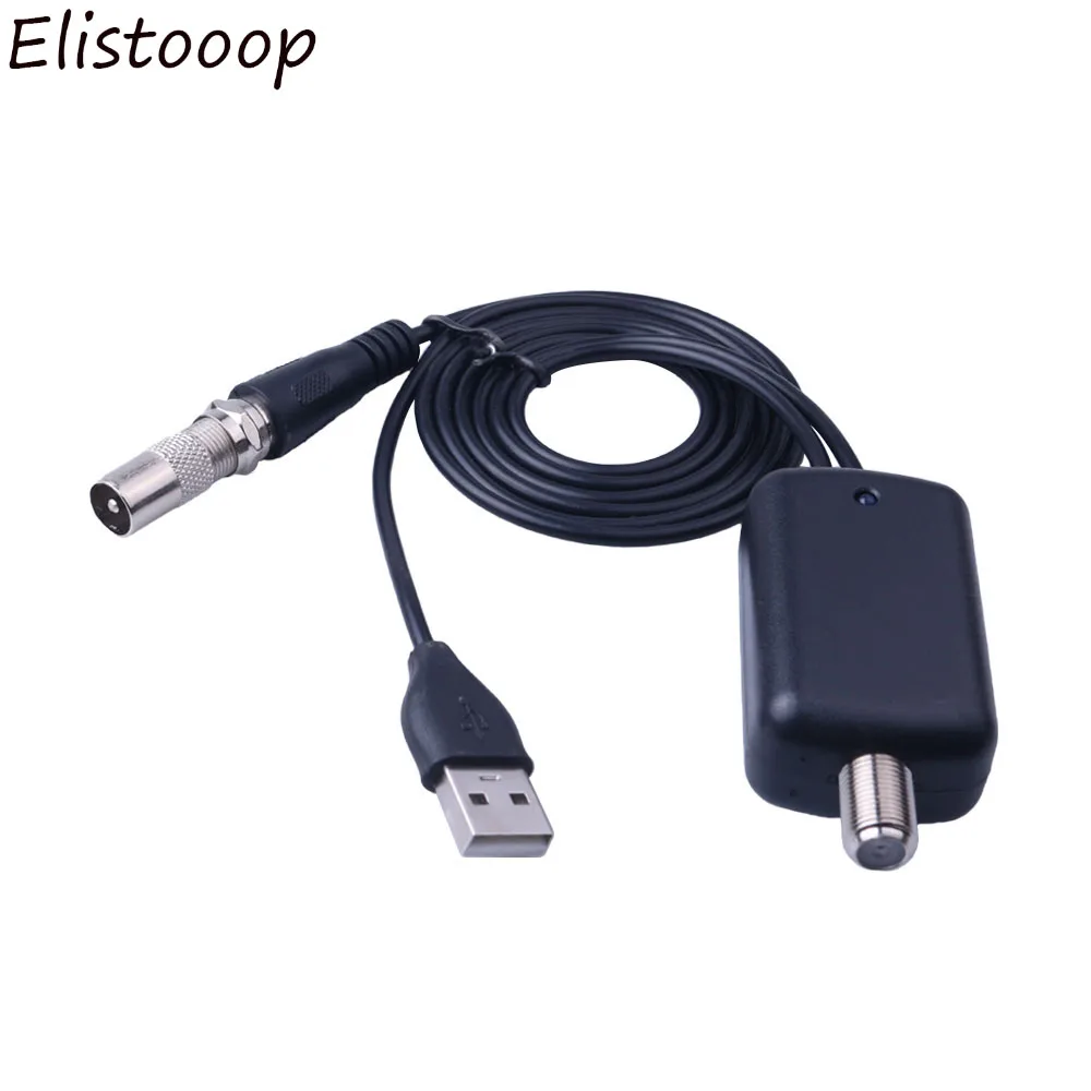 Elistooop HD ТВ-антенна с низким уровнем шума простая установка усилитель сигнала