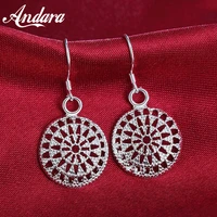 new 925 sterling silver earrings exquisite earrings womens jewelry wedding wedding gifts