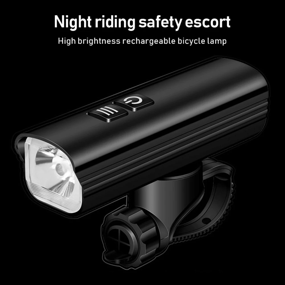 

T6 1000LM LED Lamp Aluminum Alloy Mountain Bike Road Bicycle Headlight Waterproof USB Rechargeable Riding Equipment