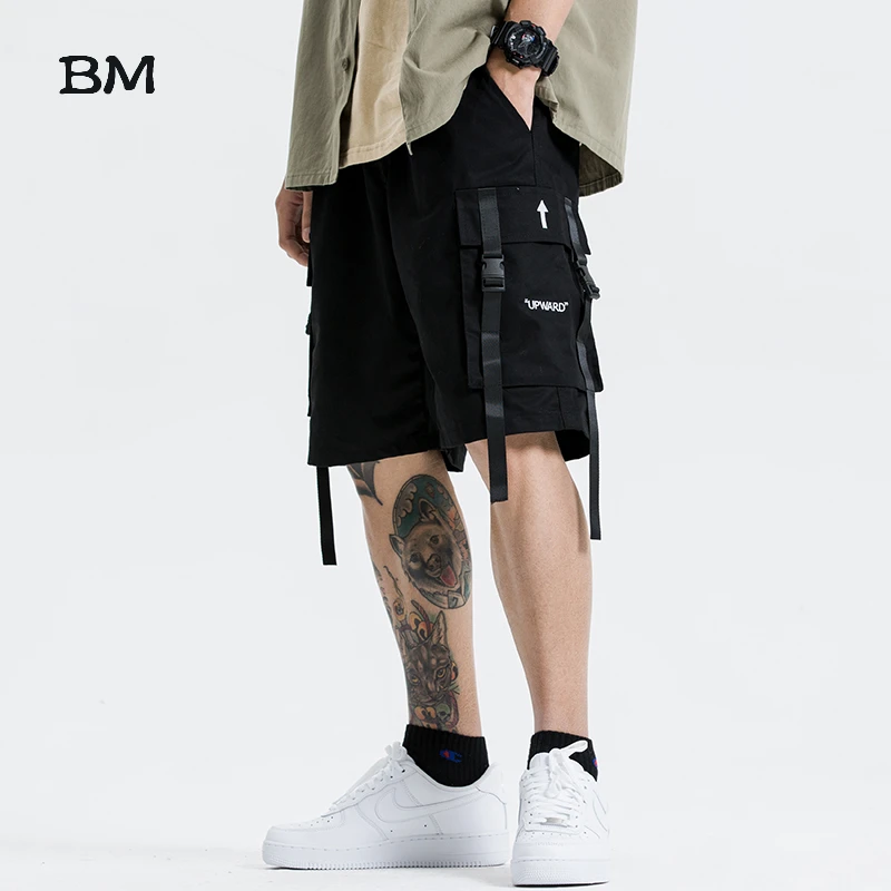 Summer Cargo Pants Men Fashion Korean 