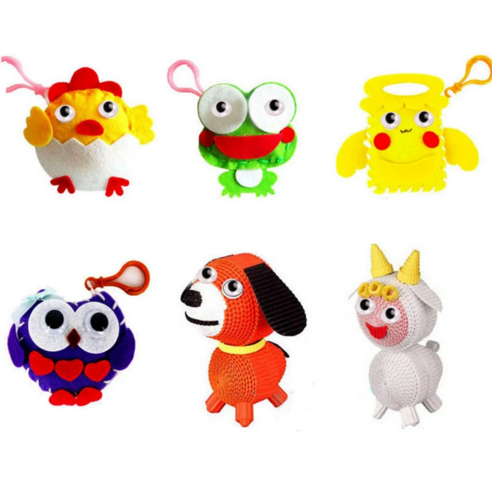 

100CS/set Self-adhesive Mixed 5mm /6mm /7mm /8mm/ 10mm Dolls Eye For Toys Dolls Googly Eyes Used For Doll Accessories