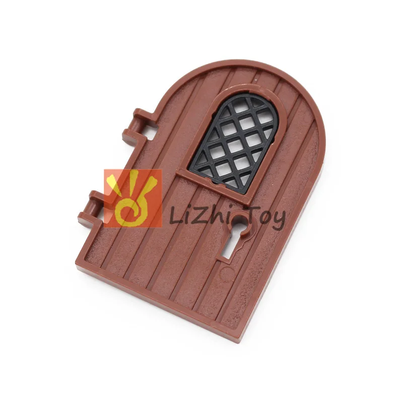 Мпц 64390 двери 1x4x6 дюймов круглая вершина с окном и Замочная скважина просветить